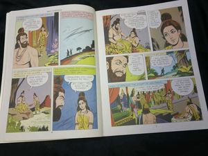 Vintage Indian Comics - Agastya, Rama, Nahusha