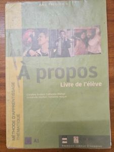 French Textbook + Workbook A1 (Grade 11)