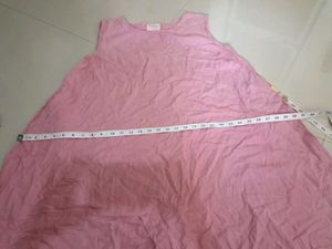 Pink Sleeveless Dress