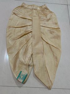 Silk Blend Dhoti Pants