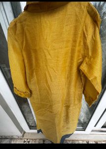 Yellow Ethnic Kurti