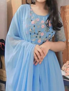 Elegant Blue Kurta Set