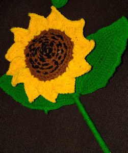 Crocheted Sunflower Bouquet