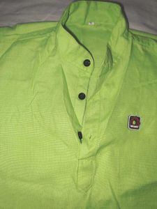 combo offerkids Bright Green Kurta
