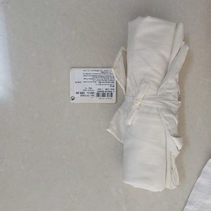 Decathlon Pure Cotton White Shirts - Set of 2