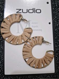 combo Zudio Hoop Earrings - Nude &amp; Pink