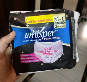 Whisper Period Panty Pack NEW