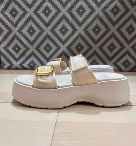Platform Buckle Sandals