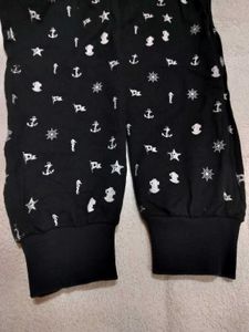 unisex Nautical Print Jogger Pants