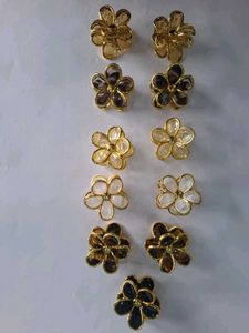 Chic Flower Hair Claw Clips (Set pack of 2)