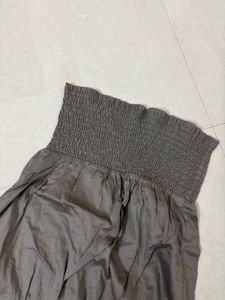 Smocked Strapless Top