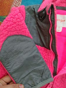 Girls' Pink Fleece Jacket