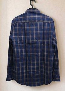 Urban United Navy Check Shirt 2XL