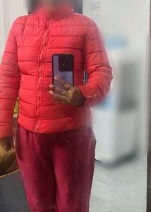 Red Puffer Jacket