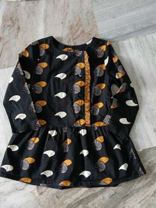 Stylish Black Printed dress