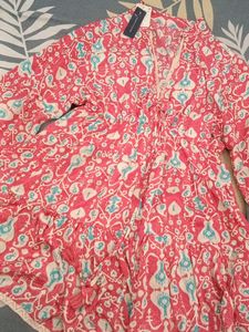 Bohemian Print Tiered Mini Dress