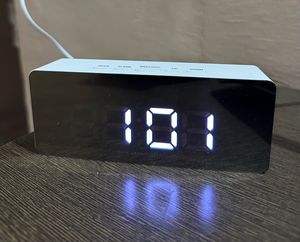 Modern Mirror Digital Alarm Clock