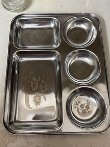 new Stainless Steel Thali Plate