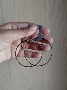 Silver Hoop Earrings