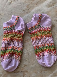 Boho Patterned Ankle Socks