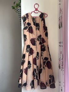 Floral Print Sleeveless Dress