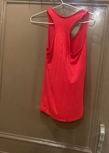 Red Athletic Tank Top