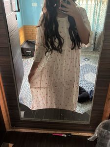white floral dress women
