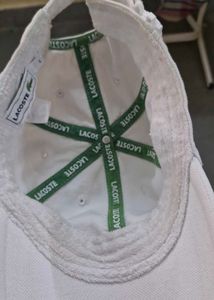 Lacoste White Cap