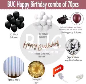 70 Pieces Decoration Items