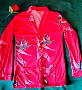 Red Floral Summer Coat❤️