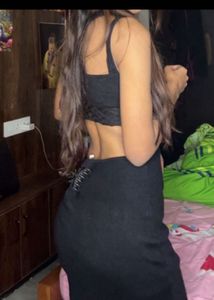 Elegant Black Maxi Dress
