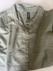 Olive Button Up
