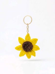 Sunflower Keychain|Hand made