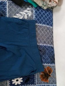 Comfortable Blue Casual Pants
