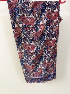 Stylish Paisley Print Palazzo Pants