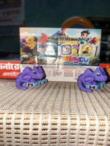 Cute Chameleon Figurines