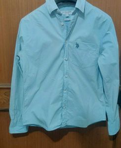 Stylish Light Blue Polo Shirt