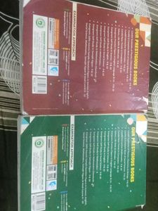 Set of two books class 9th