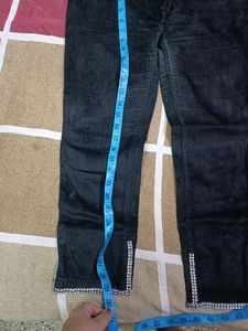 Party Wear Cotrise Capri For Women In 32 Size