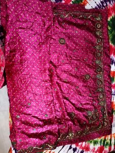 Elegant Purple Silk Saree