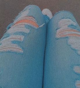 Hollister Ripped Light Wash Jeans