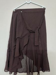B1G1 Black Wrap Skirt