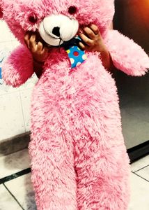 Giant Pink Teddy Bear Plush Toy