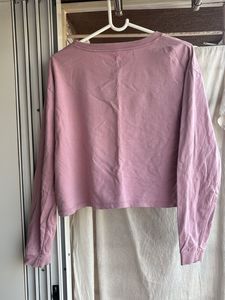 Crop Long Sleeve T-Shirt