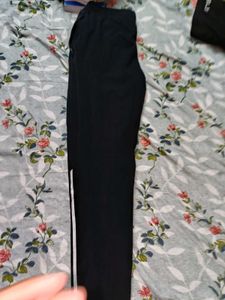 Women's Grey and Black Joggers