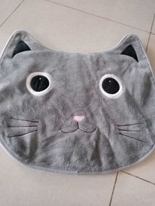 Cute Cat Plush Mat