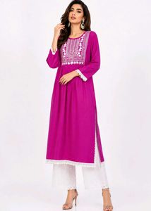 Embroidered co-ord set