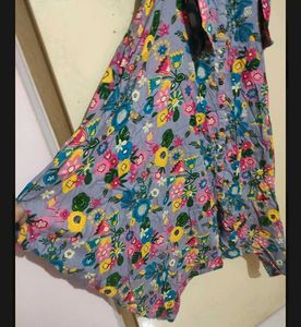Off-Shoulder Floral Midi Dress