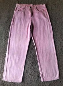 Vintage Pink Jeans