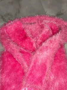 Fuzzy Pink Sweater